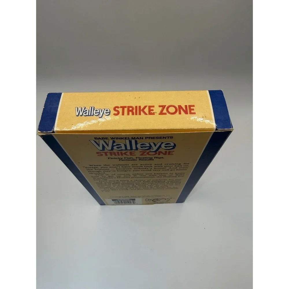 Walleye Strike Zone ( VHS) Babe Winkleman, Sportsman Wokrshop